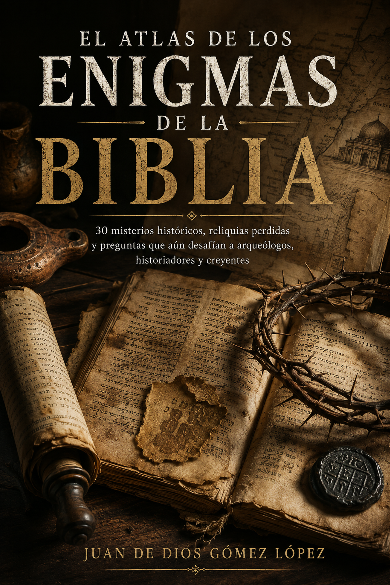 Portada de El Atlas de los Enigmas de la Biblia